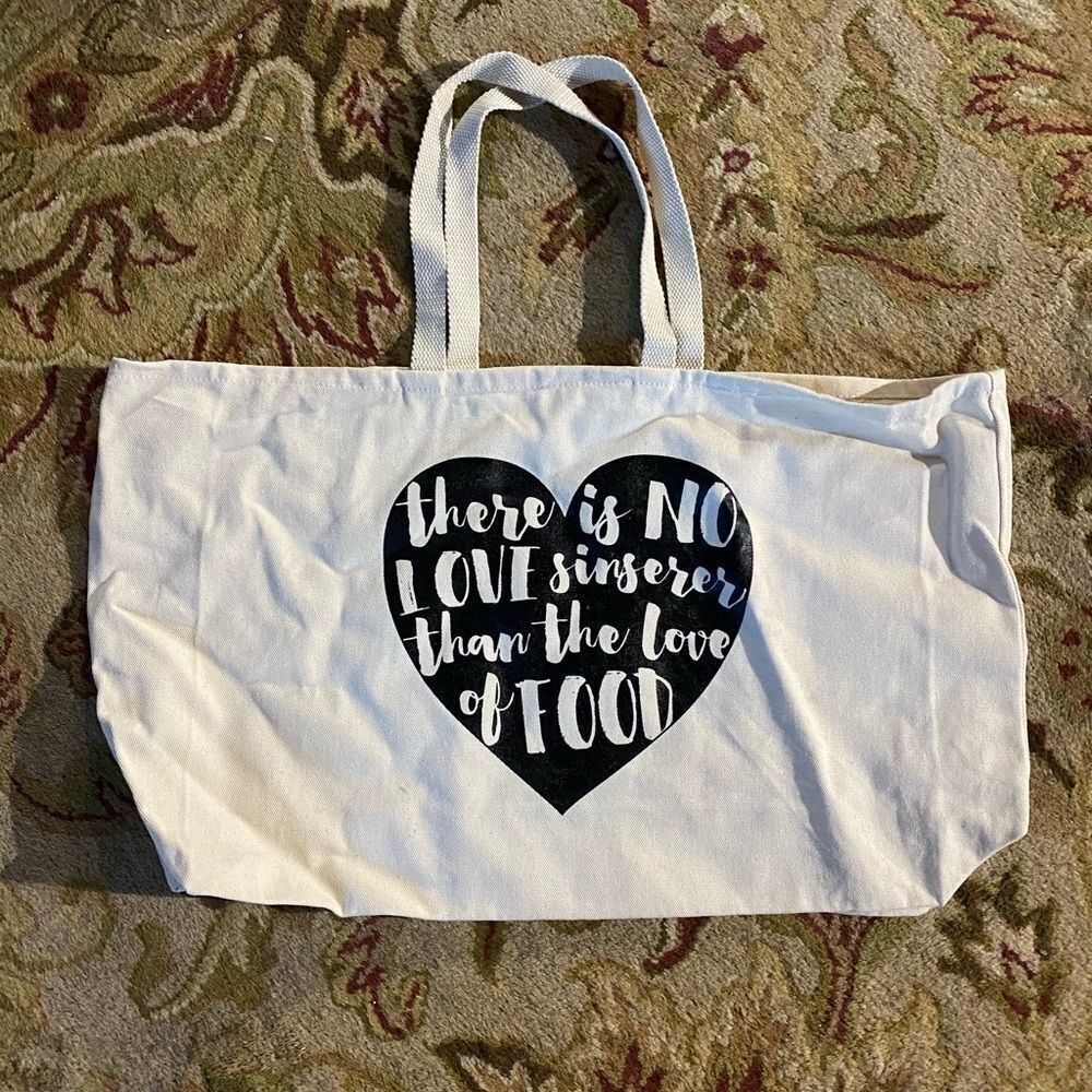 Food Love Tote Bag NWT - Picture 7 of 7